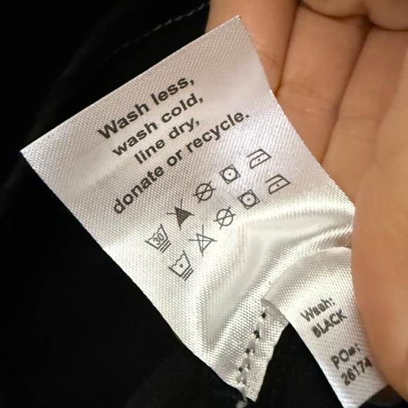 Reformation Davies Bustier Denim Dress in Black - 8 - Picture 8 of 11